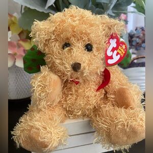 🆕🎄 RETIRED RARE TY BEANIE BABY BEAR “JOYOUS”. MWMT!